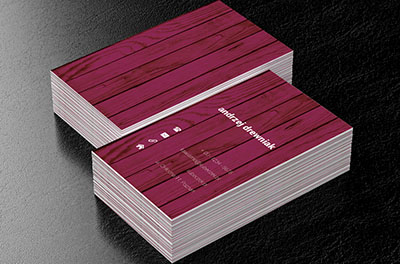 Fioletowe deski, Motywy, Tła i tekstury - Wizytówki Netprint