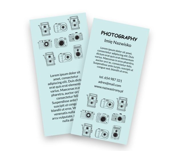 Nadaj reklamie nowoczesną formę, Fotografia, Usługi fotograficzne - Ulotki Netprint szablony online