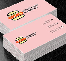 Smakowity burger, Gastronomia, Restauracja - Wizytówki Netprint