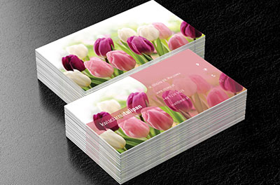Pola tulipanów, Środowisko i Przyroda, Kwiaciarnia - Wizytówki Netprint