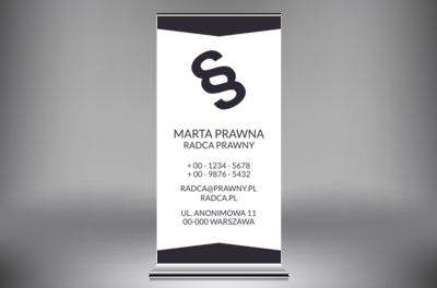 Tyle wystarczy, żeby zachwycić, Prawo, Radca prawny - Roll-up Netprint