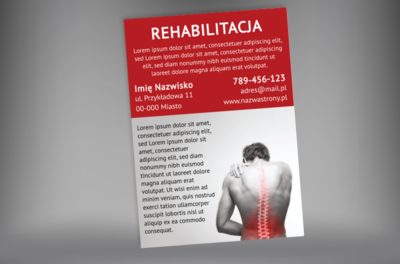 Idealny plakat dla rehabilitanta - Netprint