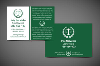 Ciekawy format dla nowoczesnej kancelarii - Netprint