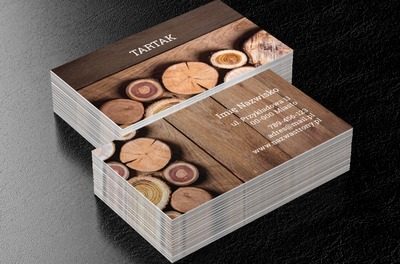 Same drewniane historie, Sprzedaż, Materiały budowlane - Wizytówki Netprint