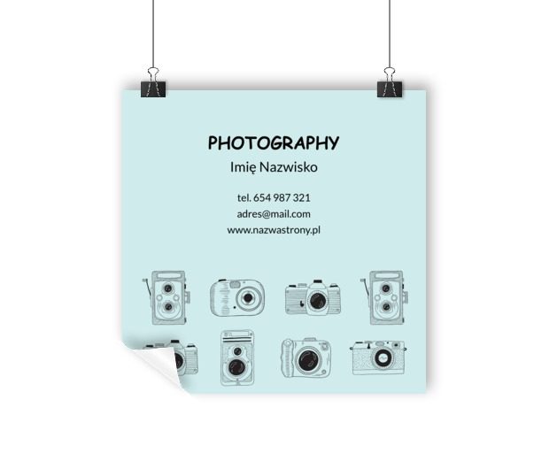 Siła ciekawej grafiki, Fotografia, Usługi fotograficzne - Plakaty Wielkoformatowe Netprint szablony online