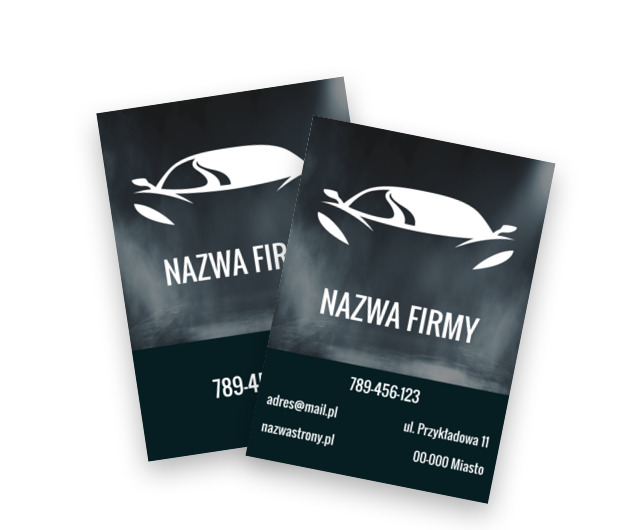 Mocna forma dla motoryzacyjnej marki, Motoryzacja, Dealer - Ulotki Netprint szablony online