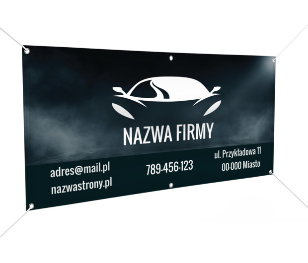 Siła marki widoczna z daleka, Motoryzacja, Dealer - Banery Netprint szablony online