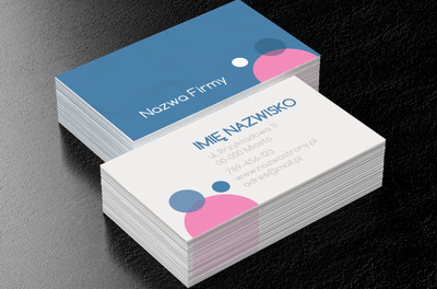 Równowaga form i koloru, Motywy, Uniwersalne - Wizytówki Netprint