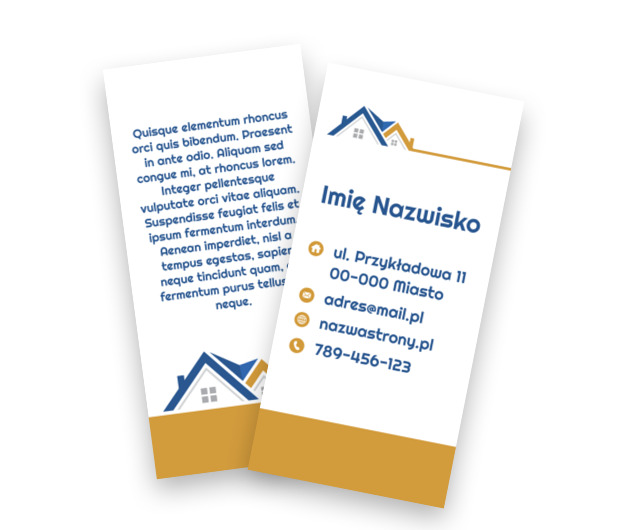 Pokaż, że działasz z rozmachem, Budownictwo, Firma budowlana - Ulotki Netprint szablony online
