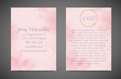 Subtelna elegancja z nutą złota - Netprint