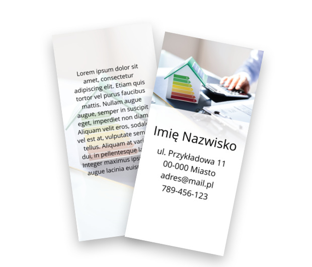 Obniż koszty energii – sprawdź efektywność budynku, Budownictwo, Architektura - Ulotki Netprint szablony online