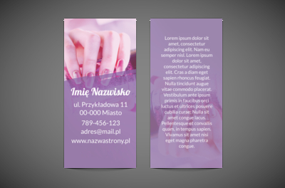 Kompaktowa forma, pełen styl, Zdrowie i Uroda, Salon Kosmetyczny - Ulotki Netprint