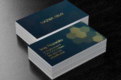 Granat i złoto w eleganckim duecie, Motywy, Klasyczne - Wizytówki Netprint