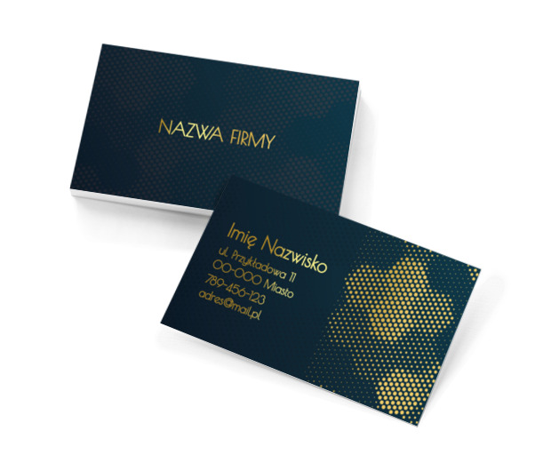 Granat i złoto w eleganckim duecie, Motywy, Klasyczne - Wizytówki Netprint szablony online