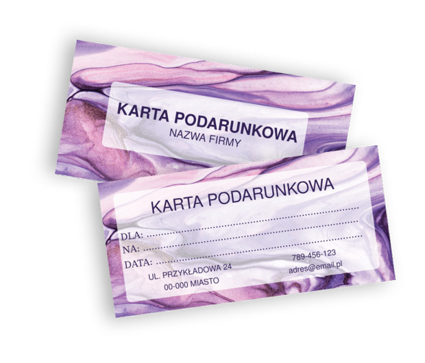 Lawendowy wir z nutą nowoczesności, Motywy, Tła i tekstury - Vouchery Netprint szablony online