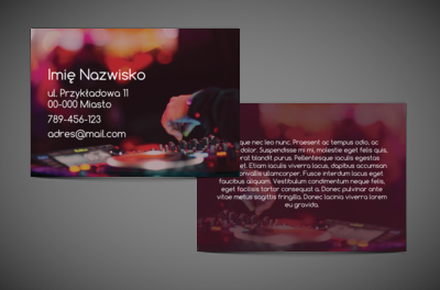 DJ-set na papierze, Rozrywka, DJ - Ulotki Netprint