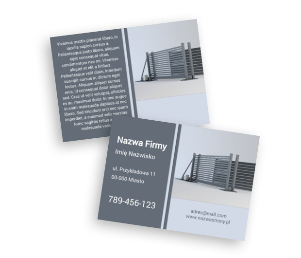 Elegancka forma, czytelna treść, Budownictwo, Remont Wykończenia - Ulotki Netprint szablony online