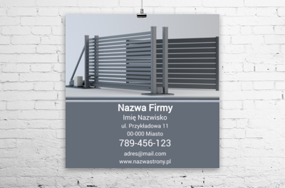 Nowoczesna brama – Twój znak rozpoznawczy - Netprint