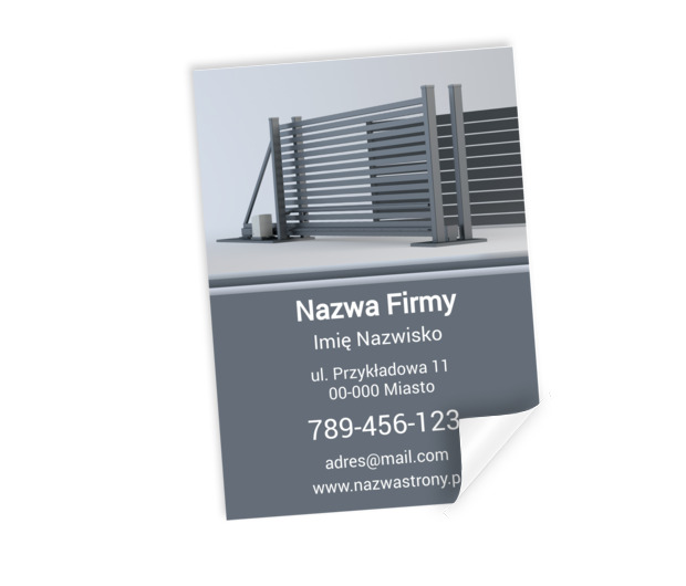 Klasyczny format z nowoczesnym akcentem, Budownictwo, Remont i Wykończenia - Plakaty Netprint szablony online