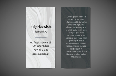 Smukła elegancja, Motywy, Klasyczne - Ulotki Netprint