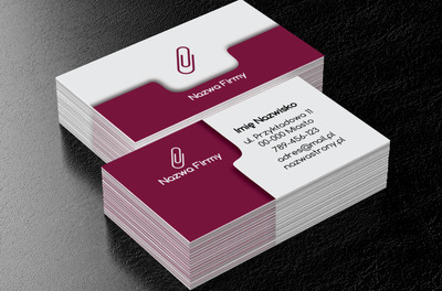 Biurowa precyzja w nowoczesnej formie, Usługi biurowe, Księgowość - Wizytówki Netprint