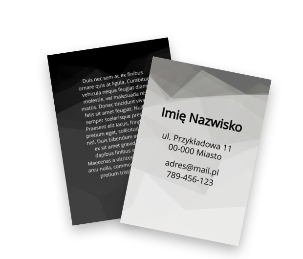 Nowoczesny przekaz w geometrycznym stylu, Motywy, Abstrakcja - Ulotki Netprint szablony online