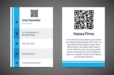 Profesjonalny układ treści w nowoczesnej oprawie, Motywy, Kod QR - Ulotki Netprint