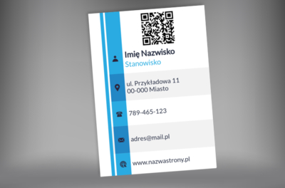 Wyważony projekt z nowoczesnym detalem, Motywy, Kod QR - Plakaty Netprint