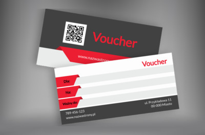 Nowoczesny bonus w biznesowym wydaniu, Motywy, Klasyczne - Vouchery Netprint