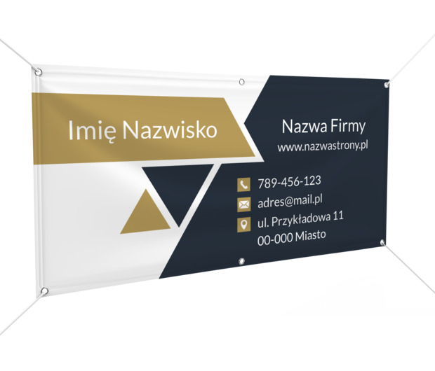 Widoczny przekaz w nowoczesnej oprawie, Motywy, Uniwersalne - Banery Netprint szablony online