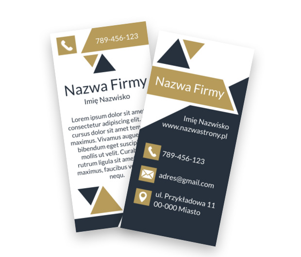 Elegancja ukryta w prostych kształtach, Motywy, Uniwersalne - Ulotki Netprint szablony online
