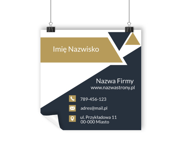 Widoczny przekaz w nowoczesnej oprawie, Motywy, Uniwersalne - Plakaty Wielkoformatowe Netprint szablony online