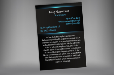 Kontrast światła i nowoczesnego designu - Netprint
