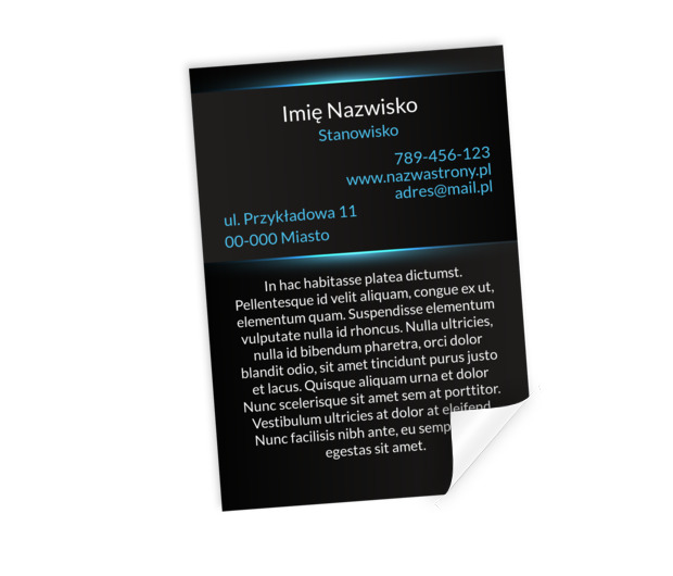 Kontrast światła i nowoczesnego designu, Motywy, Uniwersalne - Plakaty Netprint szablony online
