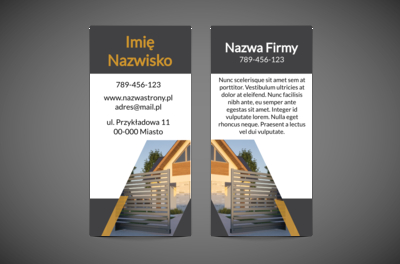 Prosta linia nowoczesnego ogrodzenia - Netprint