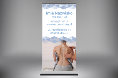Rehabilitacja przedstawiona w dobrym świetle, Medycyna, Rehabilitacja - Roll-up Netprint