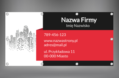 Twoja oferta na miejskim horyzoncie, Nieruchomość, Biuro nieruchomości - Banery Netprint