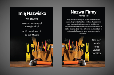 Podręczny zestaw złotej rączki, Budownictwo, Remont Wykończenia - Ulotki Netprint