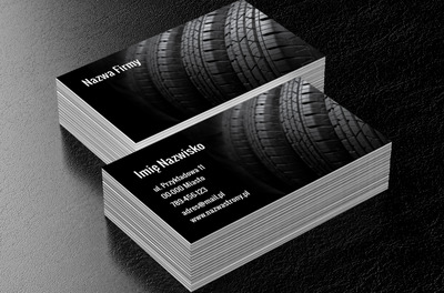 Pewna przyczepność na każdej trasie, Motoryzacja, Wulkanizacja - Wizytówki Netprint